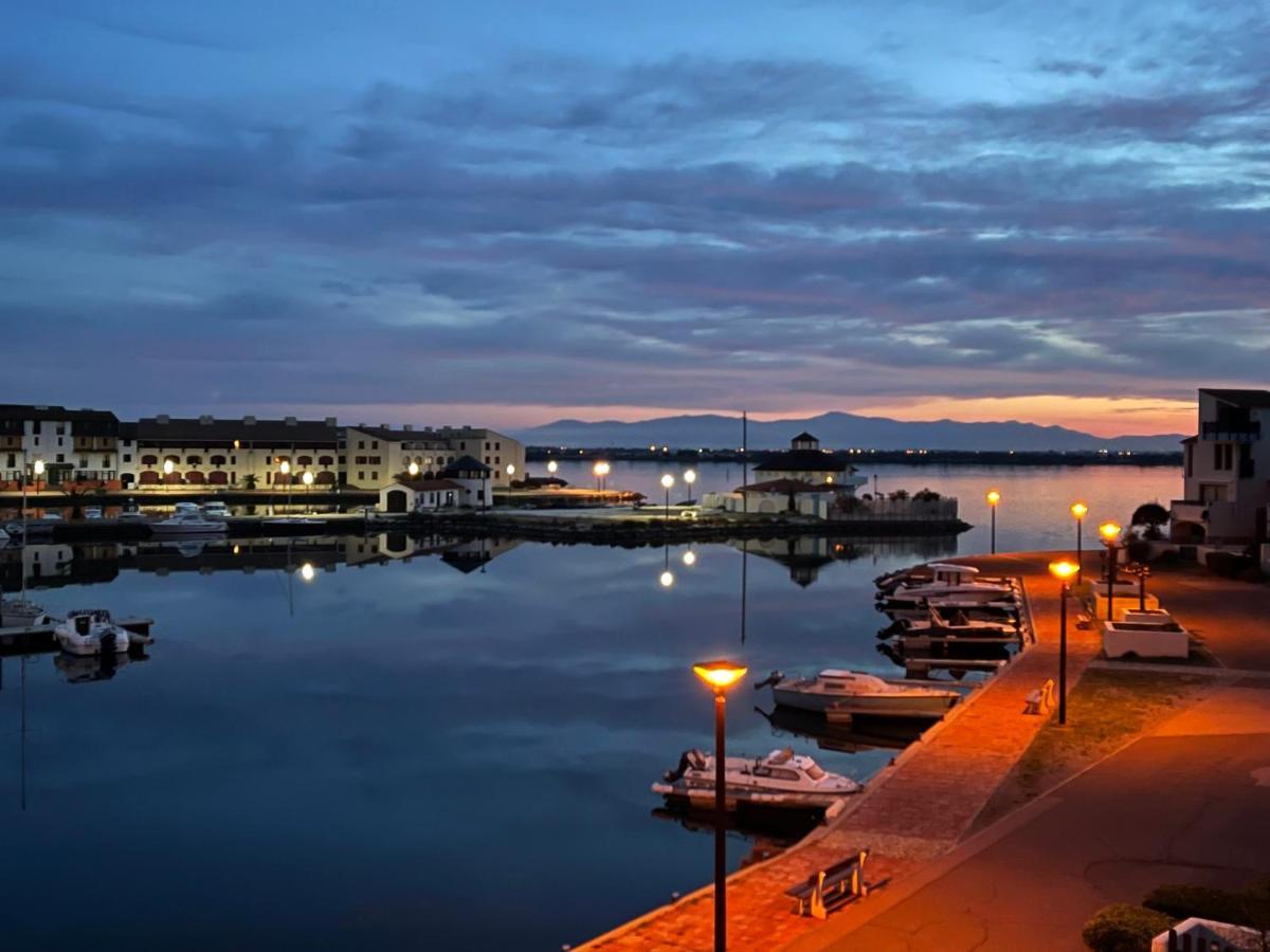 شقة T2 Sur Marina Avec Vue Spectaculaire Le Barcarès المظهر الخارجي الصورة